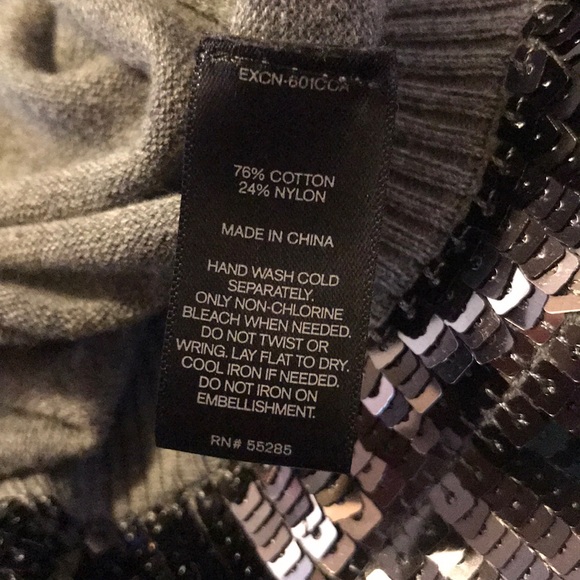 Express Sequined Sweater/Top - Picture 6 of 6